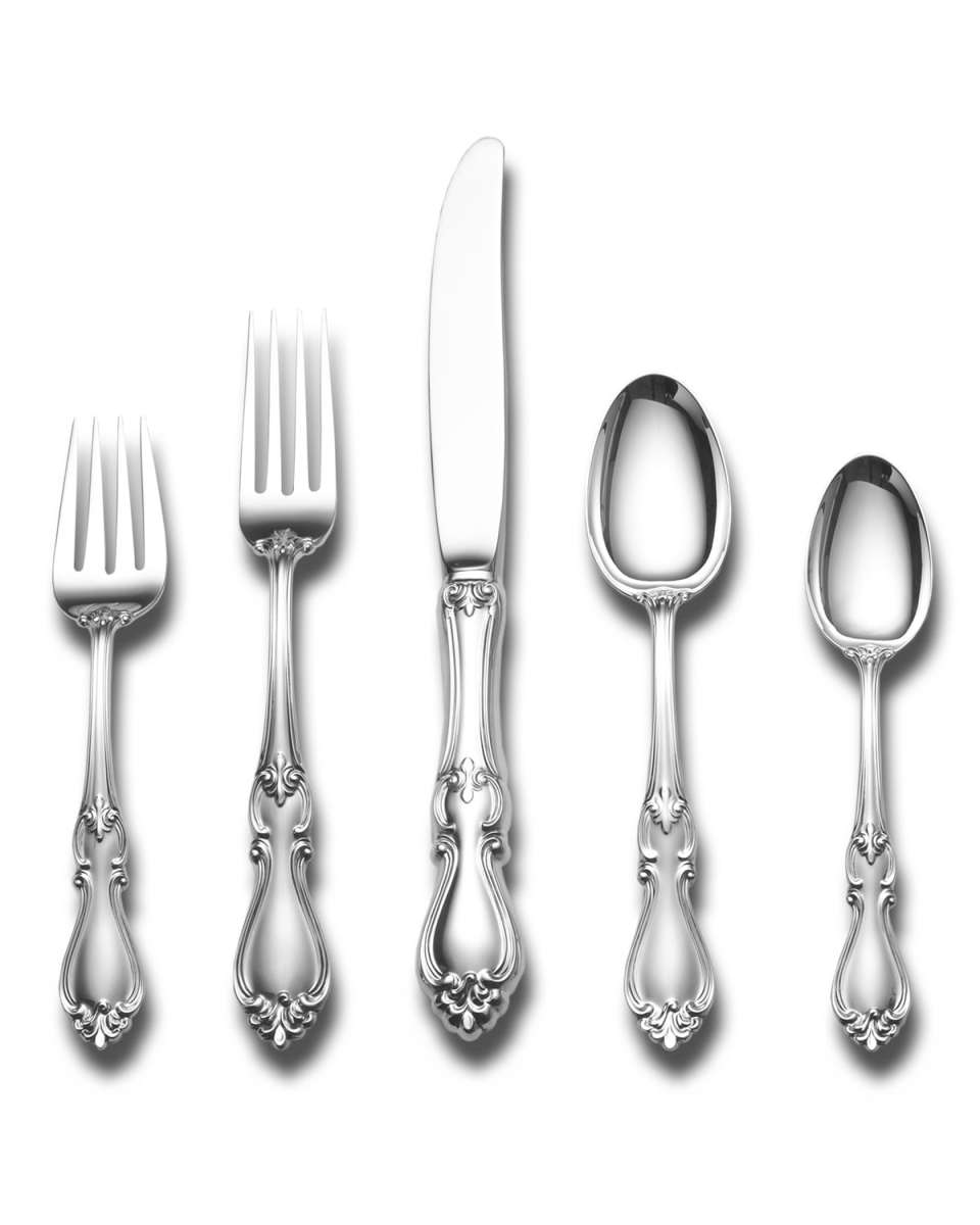 Queen Elizabeth 46-Piece Dinner Flatware Set
